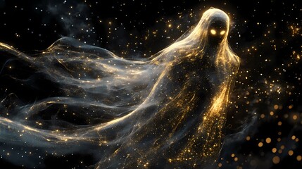 spectral being of light and shadow