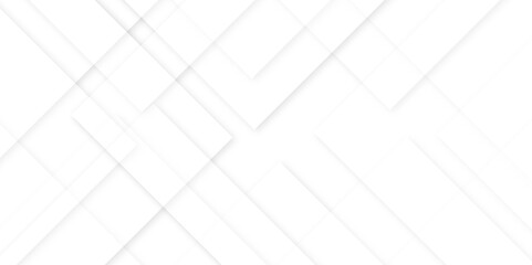 Poster - Abstract modern white and gray pattern geometric luxury gradient line background random square shape design. 3d shadow effects, modern design template background. layered geometric triangle shapes.	