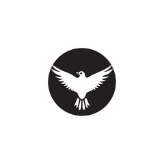 Wall Mural - Seagul bird logo icon vector