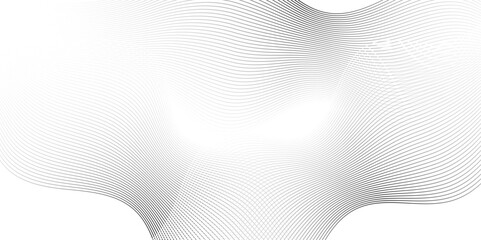 Vector wave digital white and gray blend futuristic technology flow tech transparent line stripe energy connection web music and sound, beautiful dynamic smooth space texture background.