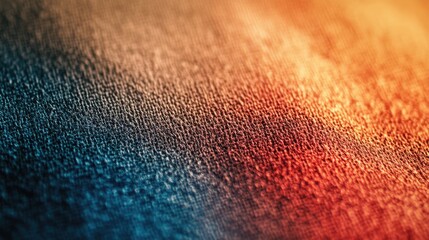 Canvas Print - A close-up shot of a red and blue cloth with intricate patterns, great for textile or fashion designs