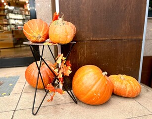 pumpkins and gourds