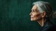 © RodolfoJesus - old woman side profile generative ai