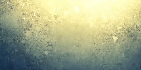 Poster - Textured vintage background with yellow highlights