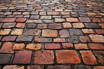 Rustic Cobblestone Pathway Texture for Backgrounds