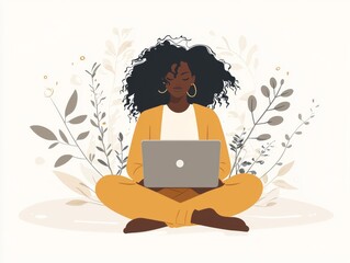 Online mindfulness training with guided meditations and mindfulness exercises.