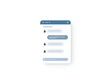 © Vectplus - chat conversation