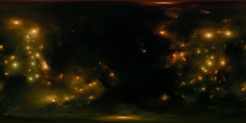 Wall Mural - 360-degree hdr space map for stunning 3d renderings