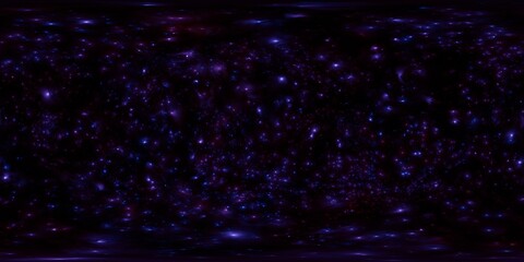 Wall Mural - stunning 360° view of distant galaxies and star-filled skies