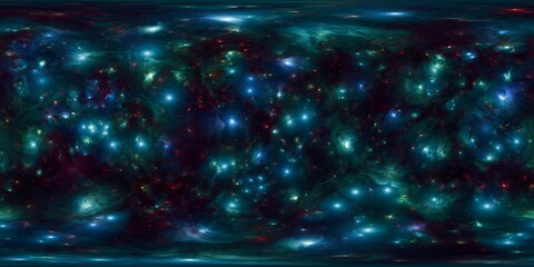 Wall Mural - stunning interstellar hdri – sci-fi deep space backdrop