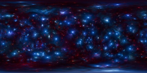 Wall Mural - hdr galaxy environmental map for photorealistic lighting