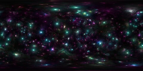 Wall Mural - epic space hdri – 360° star galaxy environment