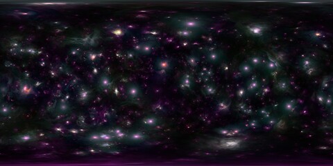 Wall Mural - high dynamic range nebula lighting map for 3d scenes
