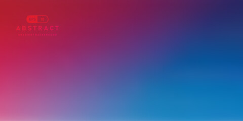 Aufkleber - blue and red abstract gradient vector background