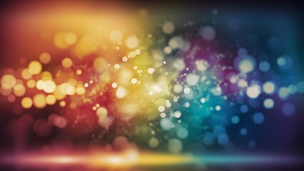 Abstract colorful bokeh background. creative background defocused