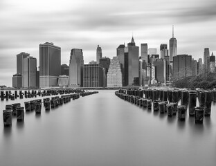 Downtown Manhattan Skyline Fine Art