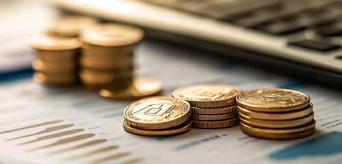 stack of coins