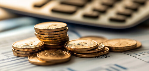 stack of coins