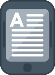 Fototapete - This sleek e reader device offers a convenient way to enjoy digital books on the go