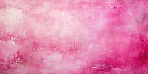 Wall Mural - A Painted Canvas with Soft, Delicate Strokes of Pink and White, Evoking a Sense of Tranquility and Dreamy Abstract Art