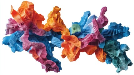 Poster - Protein structure in synthetic biology, featuring engineered proteins with novel functions, integrated into a molecular design for biotechnology applications