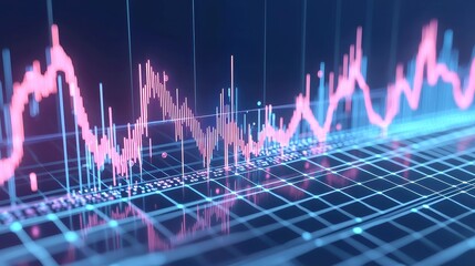 Poster - AI market analysis for insurance trends, featuring clean vector graphics, minimalistic line art, ample copy-space for annotations and insights, modern design for clarity and impact.