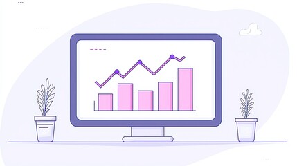 Poster - Strategic Pricing Insights, a minimalist design featuring data visualization elements, ideal for showcasing competitive pricing strategies with ample copy-space for customization.