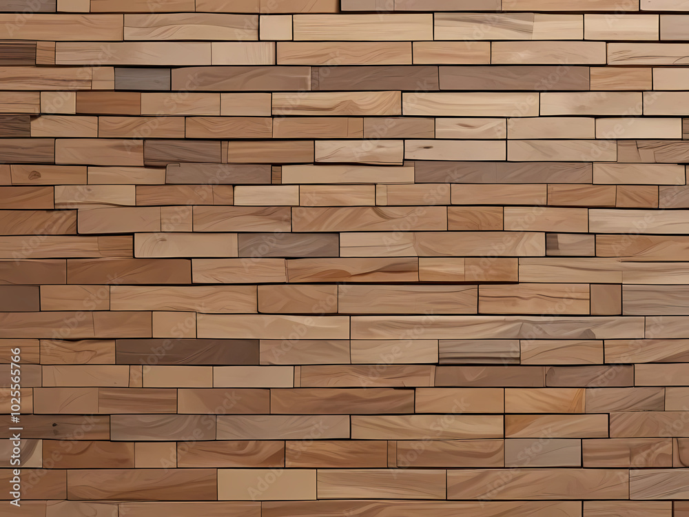wooden strips laminate design, wood texture background panel brick work ...