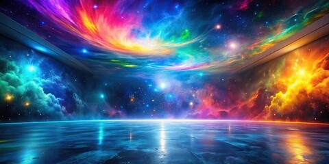 dynamic and abstract colorful background