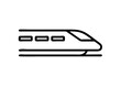 © Sumondesigner_42 - High speed train icon vector illustration