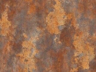 Sticker - Rusty Metal Texture Background: Seamless, Oxidized, Abstract