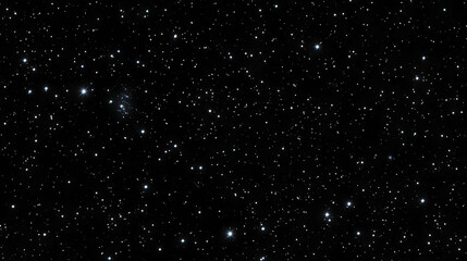 A Dark and Starry Night Sky, a Universe Filled with Millions of Stars