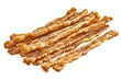 © Phuwadon - Crispy Bacon Strips: A delectable arrangement of crispy bacon strips, perfect for adding a savory crunch to your culinary creations.  Each strip is golden brown and perfectly cooked.