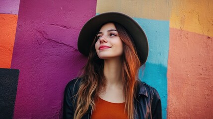 Wall Mural - portrait of a girl