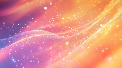 Poster - Vibrant Abstract Digital Background with Flowing Lines