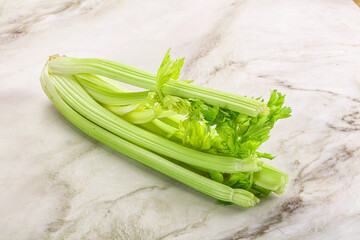 vegan cuisine - raw celery stem