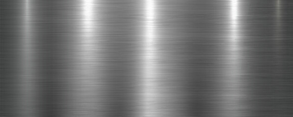 brushed metal texture background, shiny lustrous dark silver metallic pattern 3d background