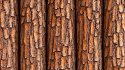 Close-up of tree bark texture with a repeating pattern, showing the natural beauty of the tree.