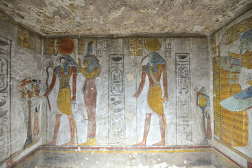 Wall Mural - Tomb of Tausert and Setnakht (KV14) in Valley of the Kings, Luxor, Egypt