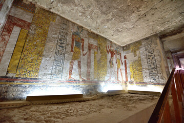 Wall Mural - Tomb of Tausert and Setnakht (KV14) in Valley of the Kings, Luxor, Egypt