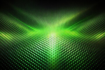 Close-up shot of abstract green and black presentation background