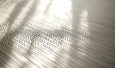 Wall Mural - Light shines through thin, white stripes.