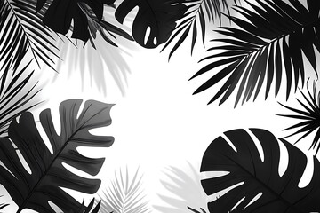 Tropical leaves backgroun, nature background