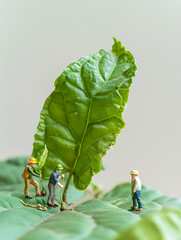 Wall Mural - miniature vegetable poster