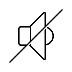 Poster - Speaker Icon. Sound Icon, mute symbol, Silent sign, Low volume, Maximum Volume symbol, No volume.