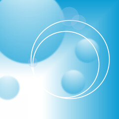 Wall Mural - abstract blue background