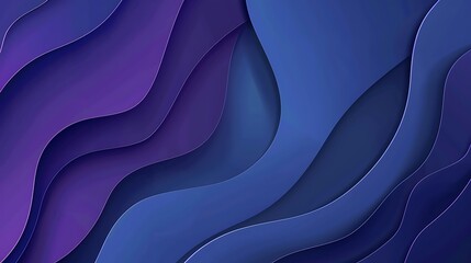 Poster - Indigo Colour Cute Shaped Plain Vector Background, Background, Cute Shapes, Vector
