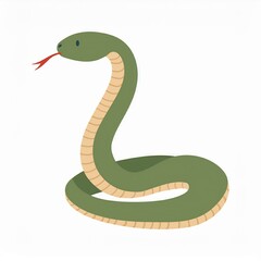 Wall Mural - illustration of a snake