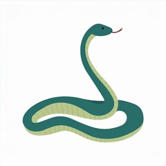 Wall Mural - illustration of a snake