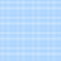 Wall Mural - Plaid with twill weave repeat pattern in pastel blue and white.Checkered tartan gingham seamless pattern.. Geometric graphic vector illustration background design for fabric and prints.